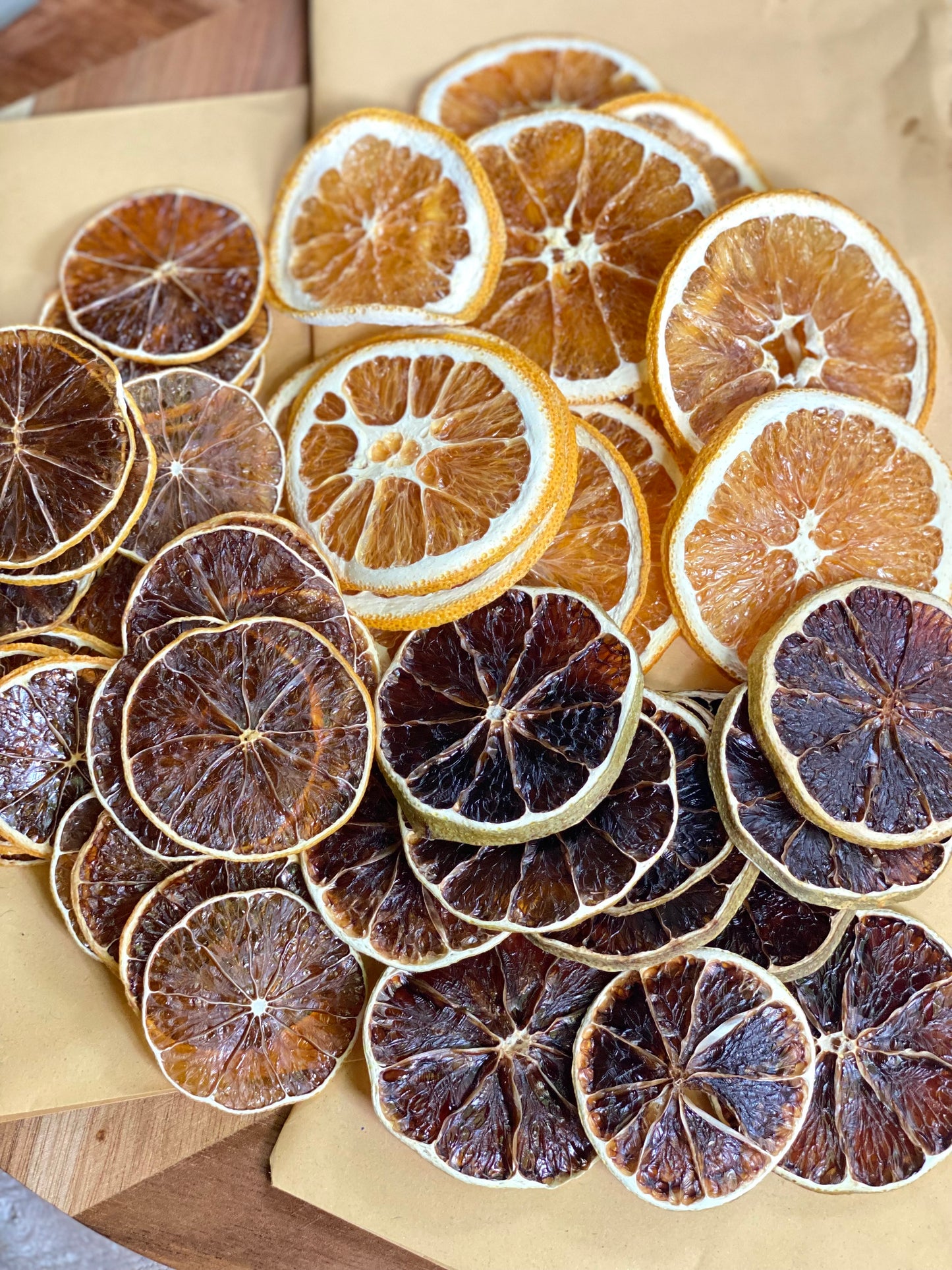 ‘Lot 201 dehydrated citrus’